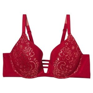Soma Woman’s STUNNING
Push-up Plunge Bra with Lace Size 40DDD